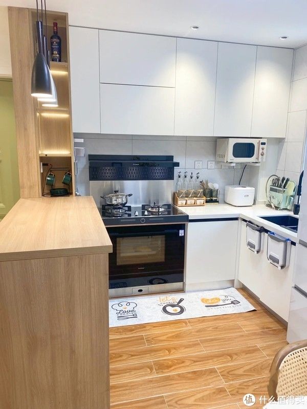 旗舰店|爆改43平小户型，开放式厨房装修细节大放送（下）