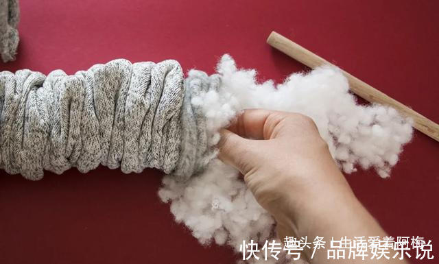 旧衣服做成的粗线编织，家居用品不用买了，手工布艺附教程