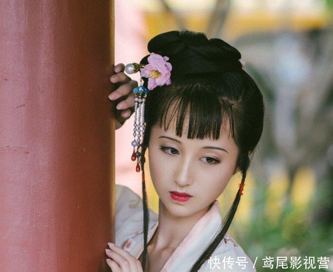 柔美|20岁师大汉服女神气质柔美哀婉,长相神似陈晓旭,拍林黛玉写真真假难辨