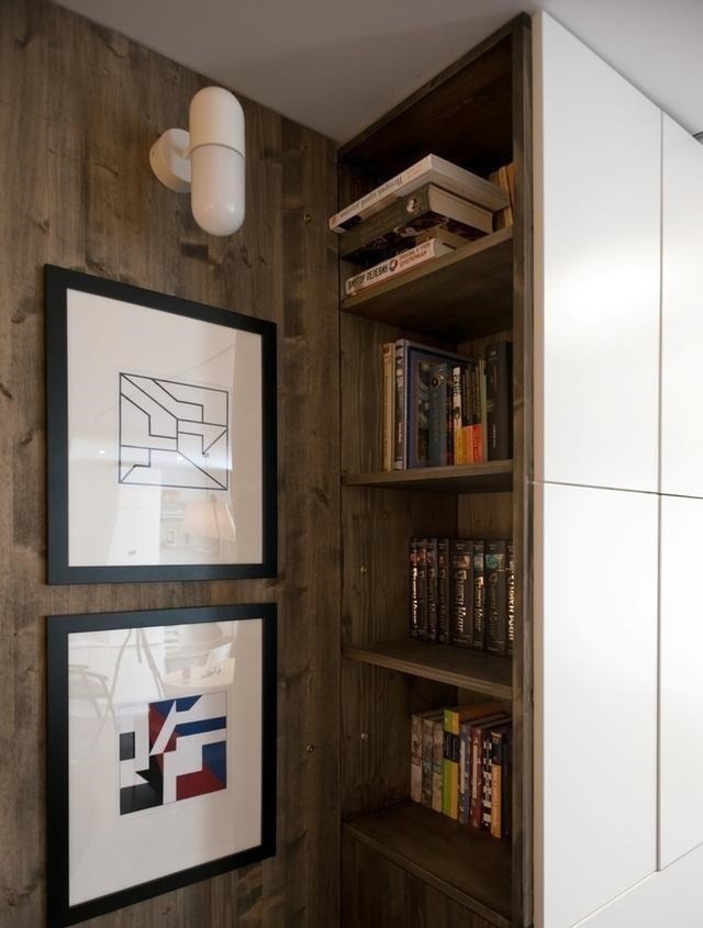 实用|90后男主坚持把卧室抬高至半空,35㎡家储物空间翻倍,太实用