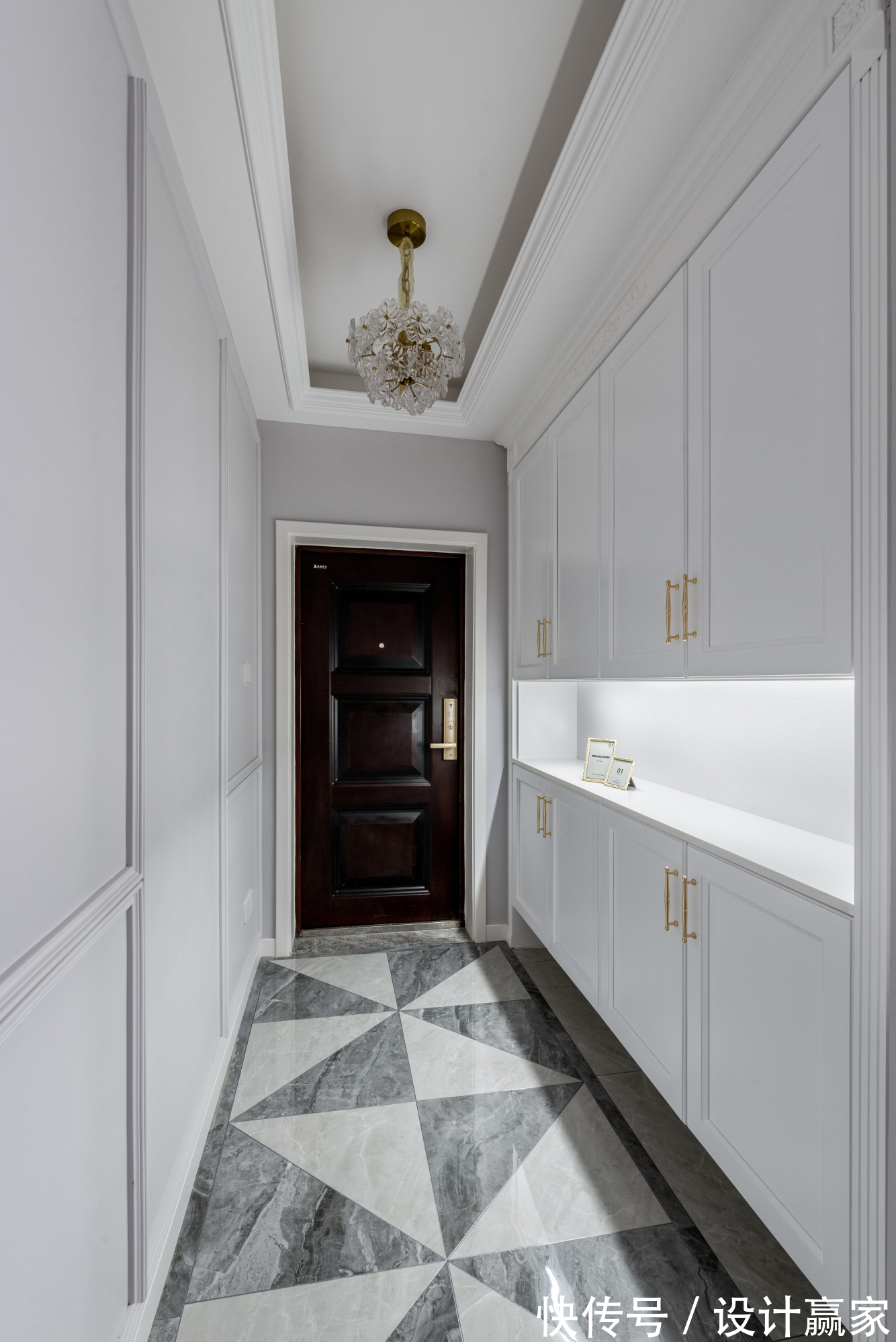 浅灰色|101㎡美式奢华,质感的空间,浪漫的家,邻居看过直夸好