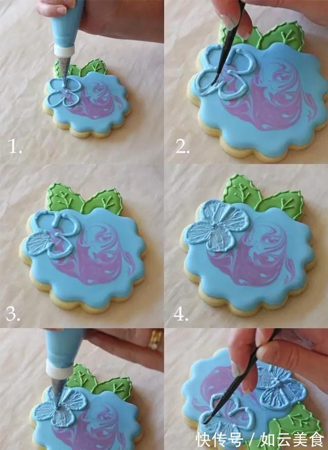 糖霜饼干|一双巧手，做出童话般的翻糖饼干，看完你会舍不得吃网友称太美