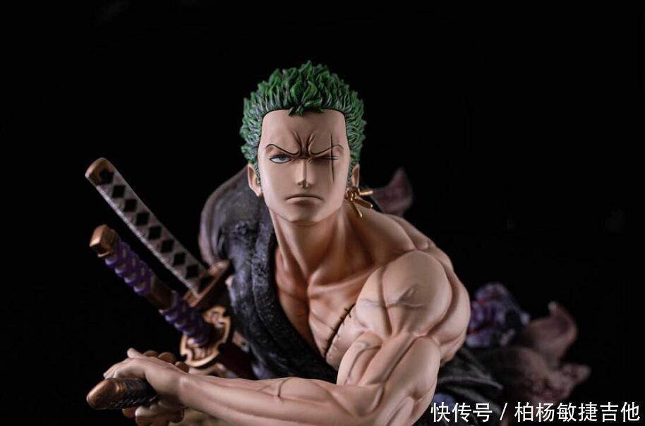 表情|海贼王索隆修罗道万元手办,能切换表情,底座更过分!