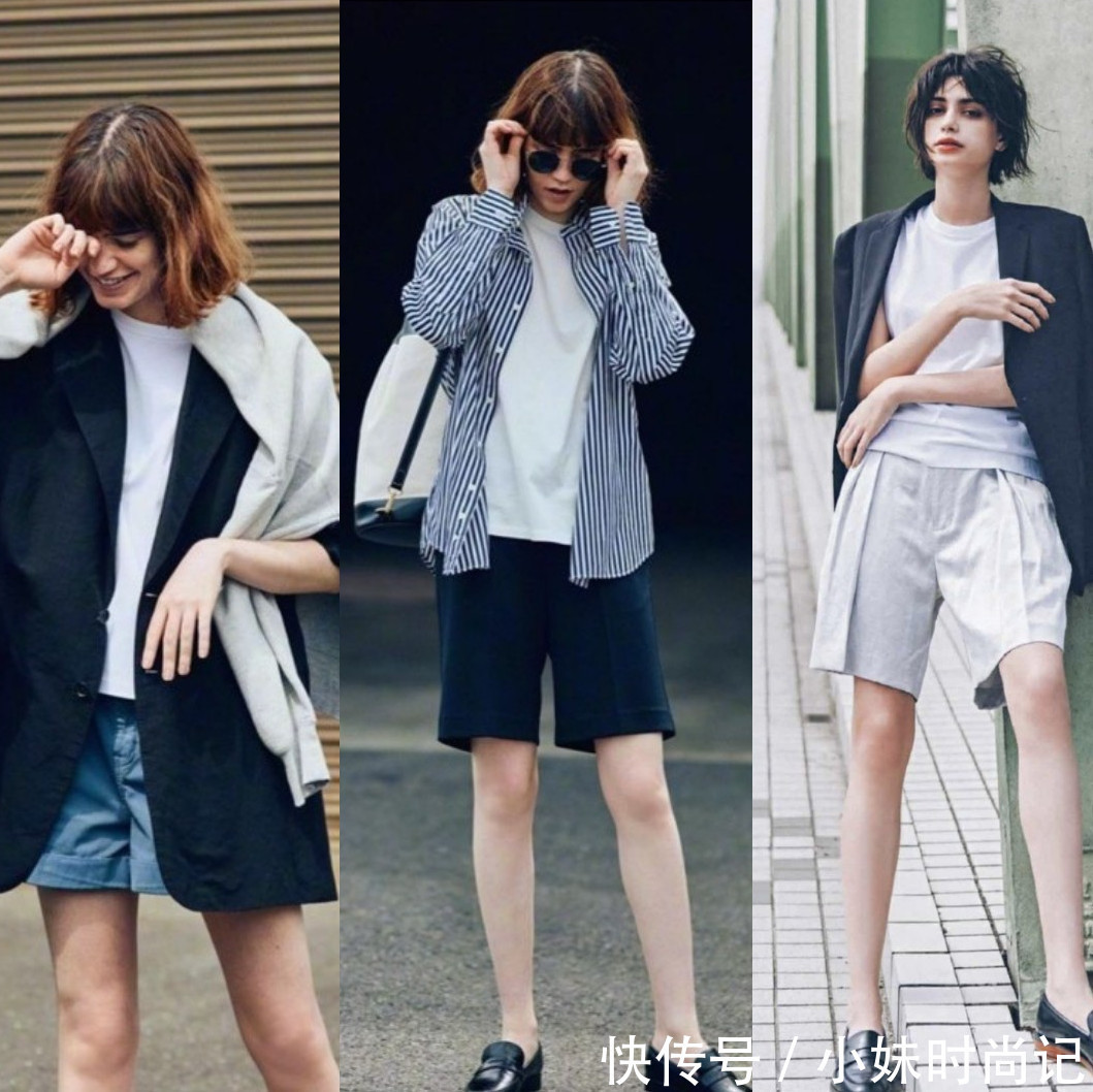 紧身裤|怎么把“白色T恤”穿出高级感?