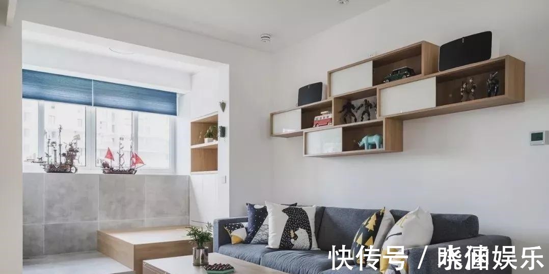 卫生间门|小夫妻78㎡小家比120㎡还宽敞,空间利用到极致,温馨又通透!