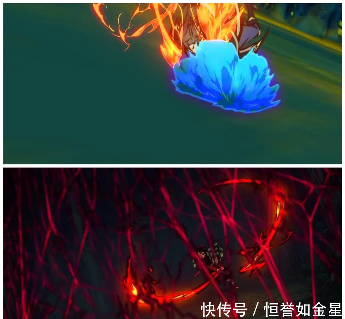 分镜|近期最热国漫雾山五行,被质疑抄袭鬼灭之刃,分镜高度相似