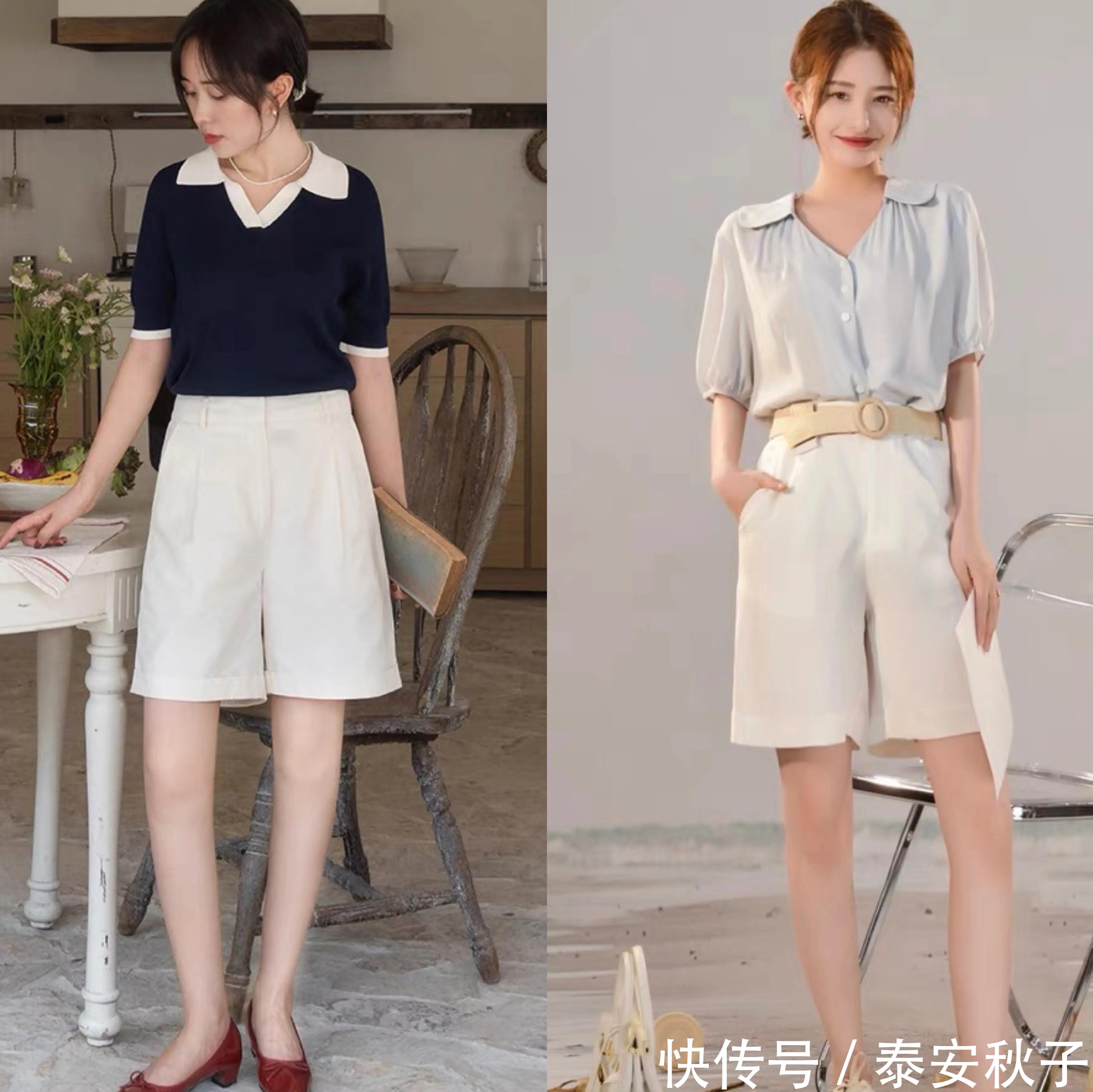 小衫|立秋之后,穿“小衫+裙/裤子”的你:显高又显瘦、女人味十足!