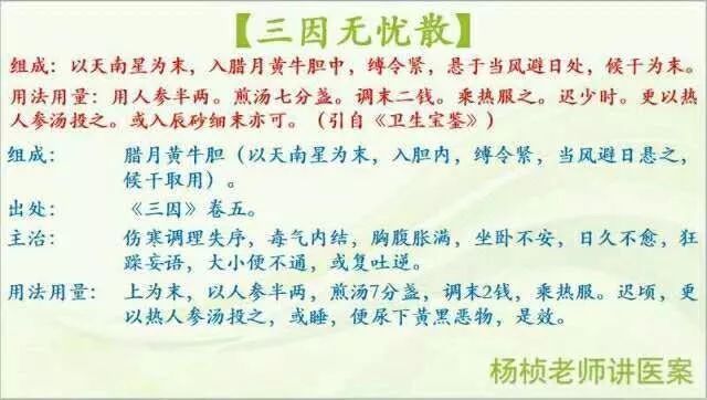胆汁|传承1800多年的救急良方,只有3味药,却效猛力彰!赶紧收藏!