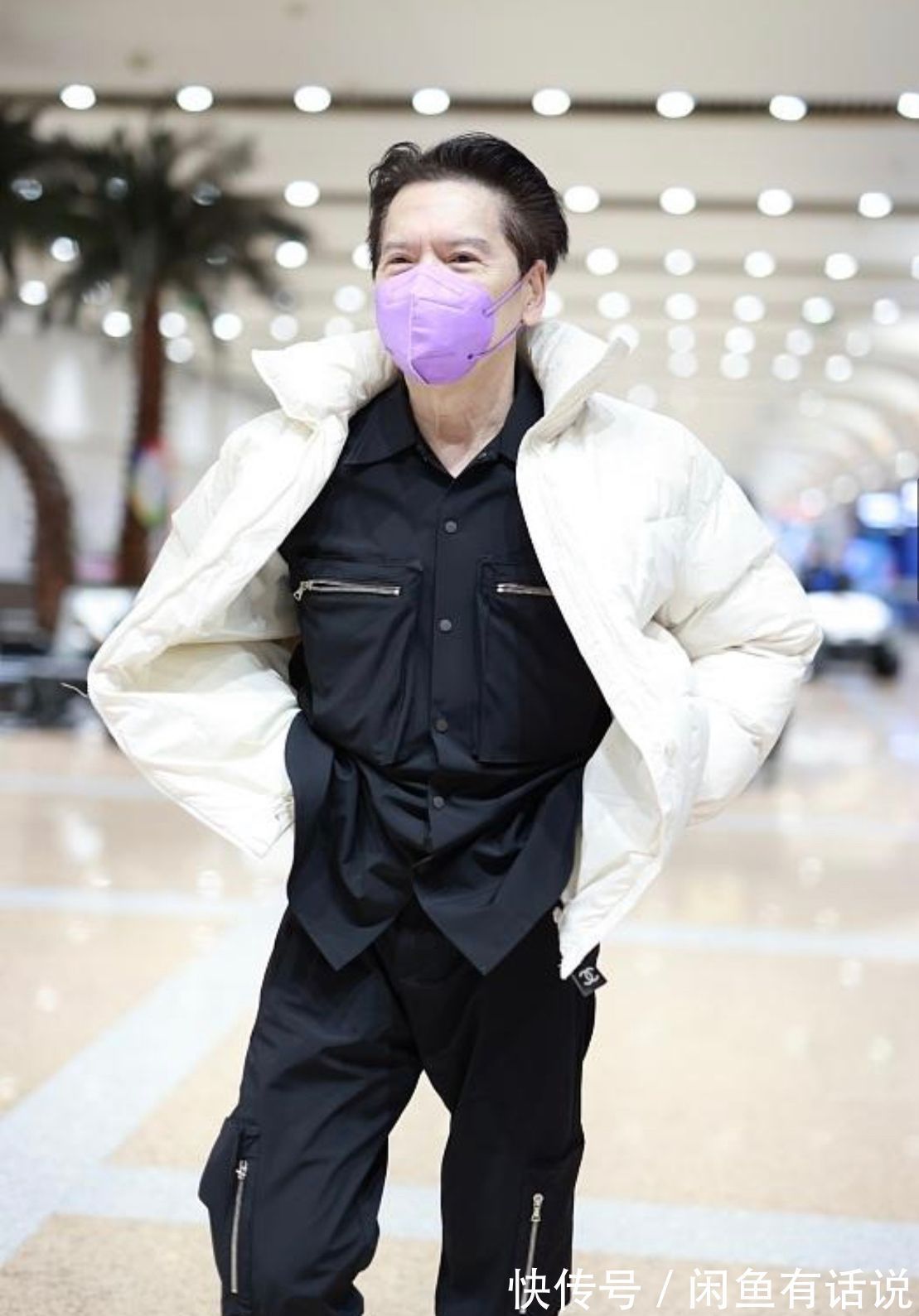 深色|向太也是洋气人,剪“超短发”配圆脸好富态,穿8万羽绒服更贵气