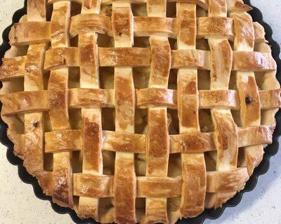  美国苹果派8寸，附送编织法