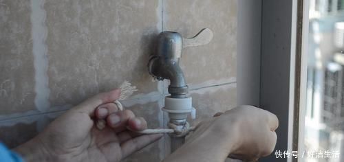 对半折|水管漏水怎么办?只需一根绳子就能轻松搞定,结实不漏水,都学学