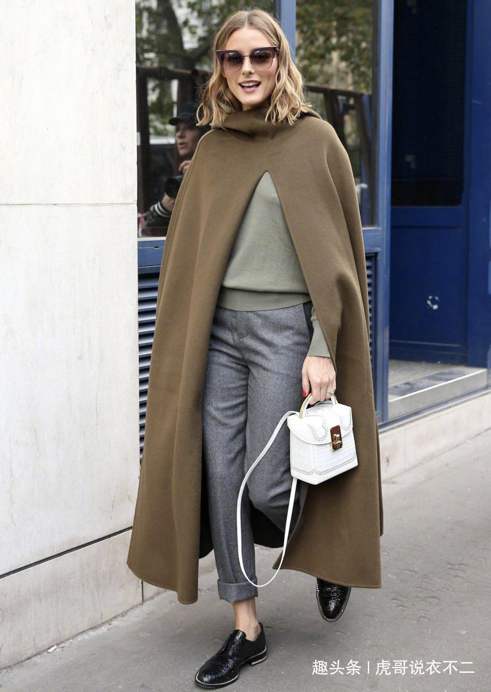 街拍 冬天要学会挑裤子，这样才能穿出好身材好气质！