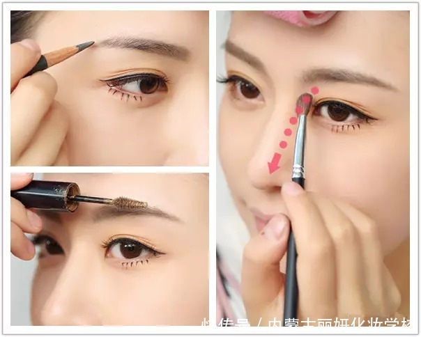 从眼妆到唇妆 ,手把手教你学化妆