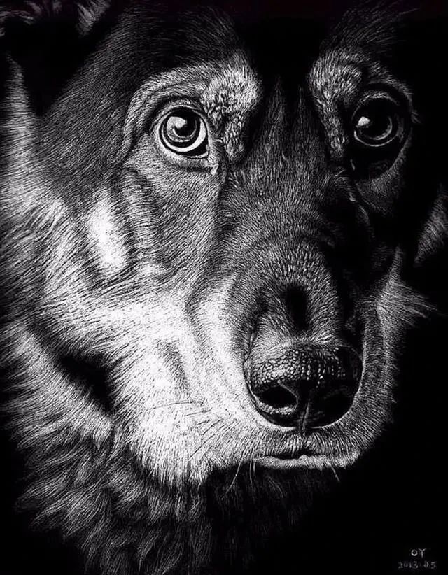 让大家感|叛逆少年欧阳鹏杰,凭借绘画创作持续走红,今成钢笔画领军人物