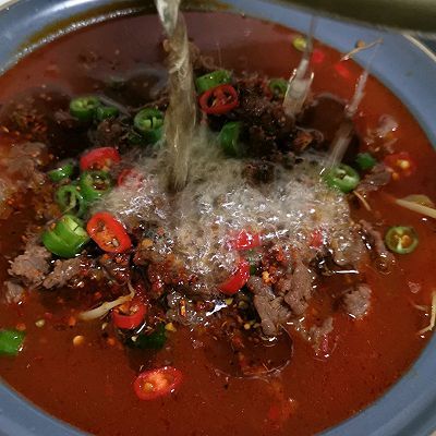 川香麻辣水煮牛肉