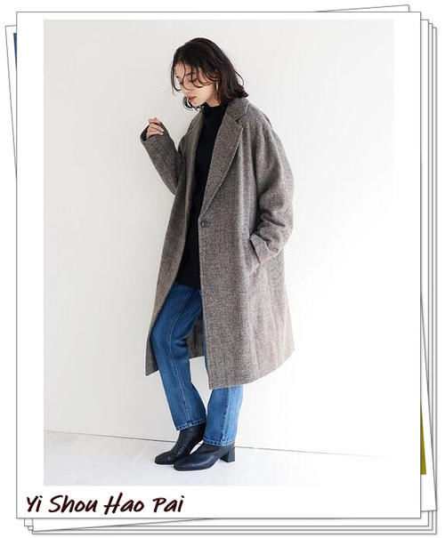 简单经典,休闲时尚!牛仔裤+针织衫的20种流行轻熟搭配示例