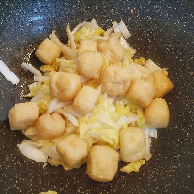 娃娃菜|娃娃菜炒油豆腐