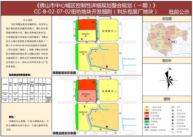 用地|禅城港口路利乐地块迎新进展！官方：地块规划调整已上报