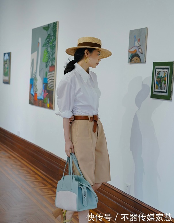 时尚博主|时尚博主三木教你做“卡其女孩”，可纯可御还百搭，穿出秋日风情