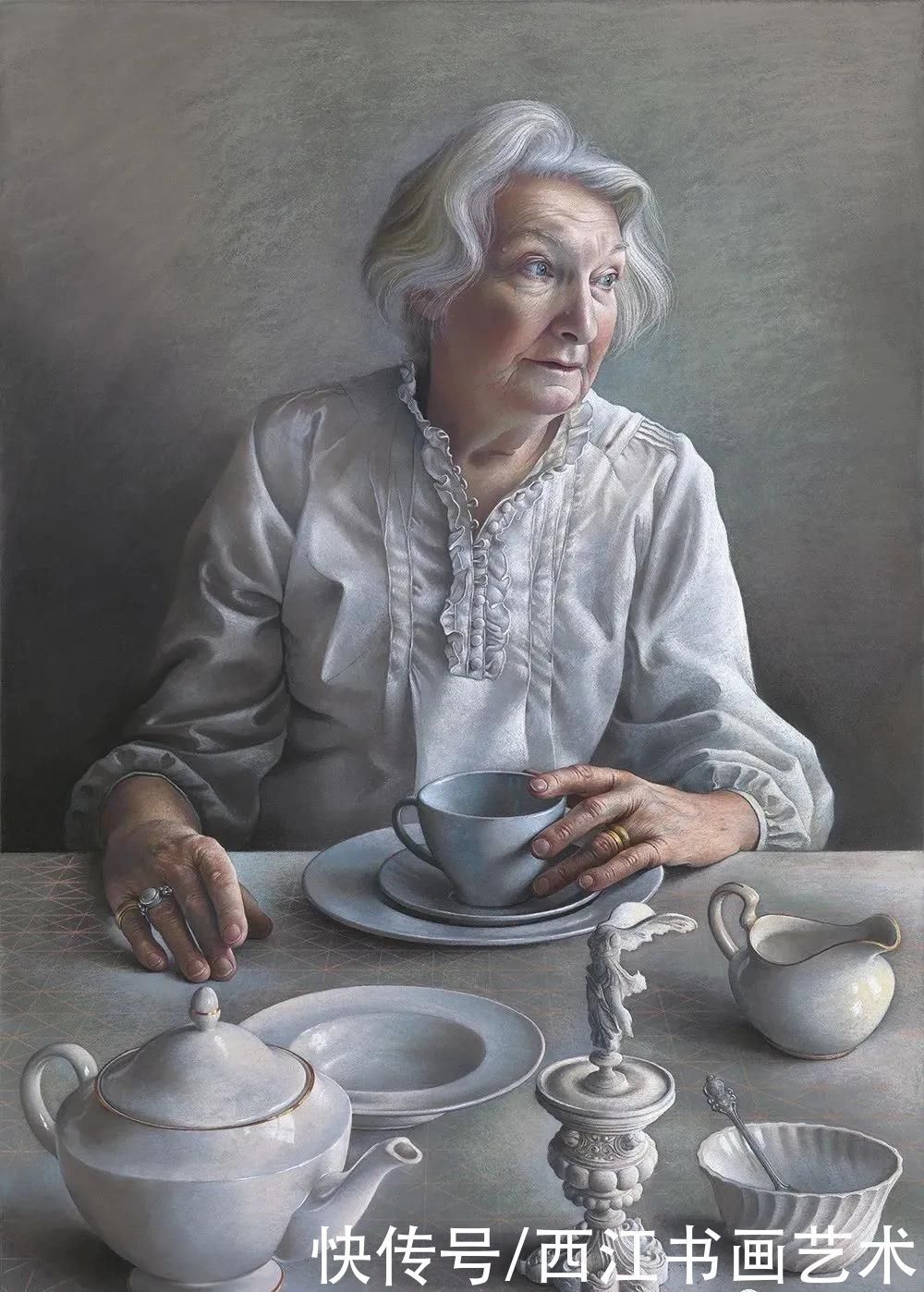 中国青年|英国皇家肖像画协会年展获奖及入选作品选