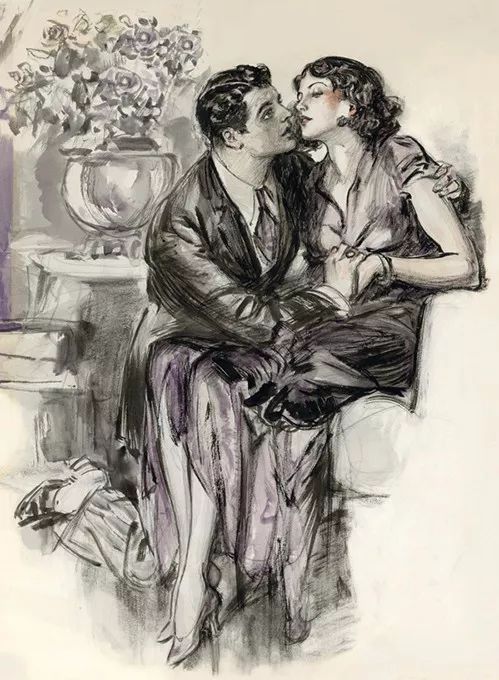 上流社会@美国最伟大的插画家,记录了上流社会的男男女女纸醉金迷的情景