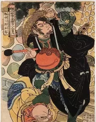 歌川|日本人眼中的梁山好汉长啥样——歌川国芳笔下的水浒人物