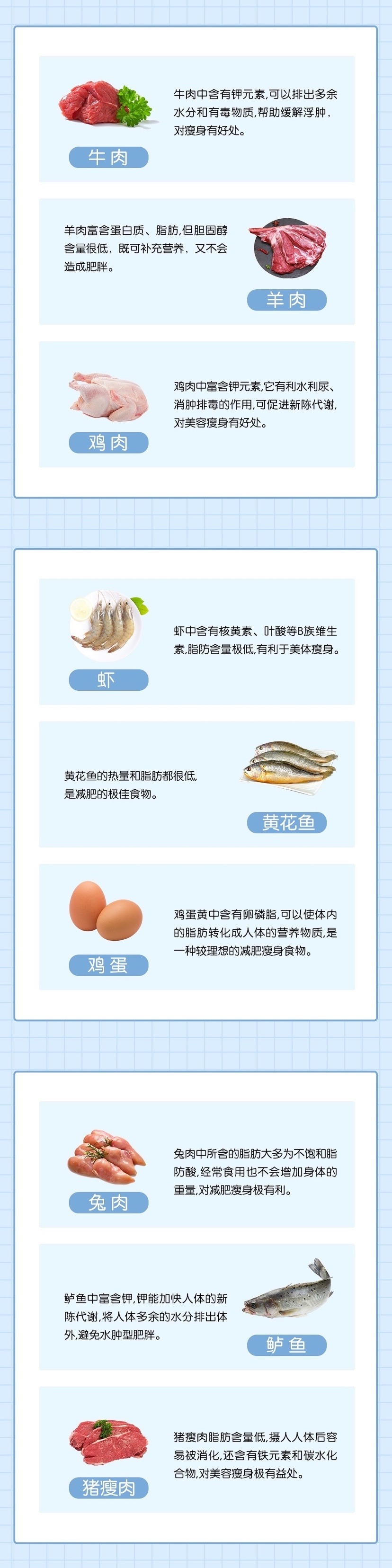 减肥食谱|网络热门推荐28款吃饱又能瘦的食物,附上7天减肥食谱