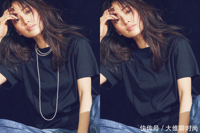 珍珠项链|夏季会忽略项链的重要性,其实它既有瘦脸效果,又能提升精致度