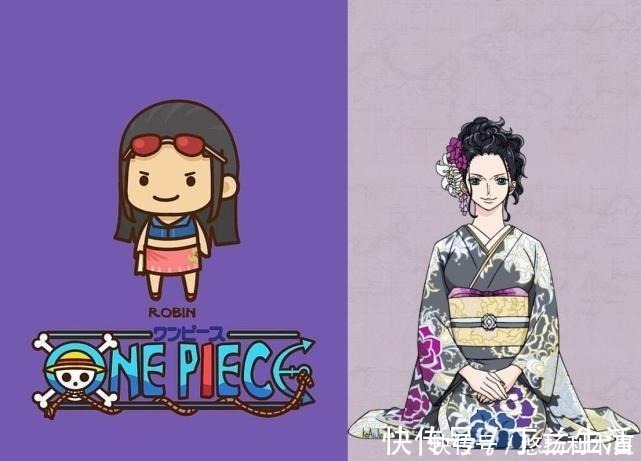 草帽海贼团|海贼王身穿“传统和服”的草帽海贼团,索隆从头“绿”到脚真帅