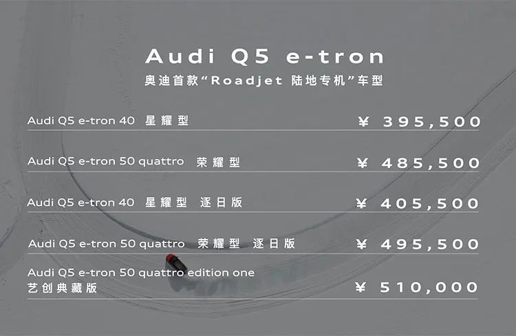 上汽奥迪|39.55万元起，奥迪Q5 e-tron开启预售：上汽奥迪首款豪华纯电SUV