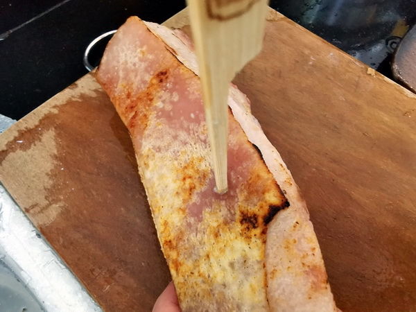 脆皮|不用油,也有酥香可口的脆皮五花肉,一下刀,酥脆到不行