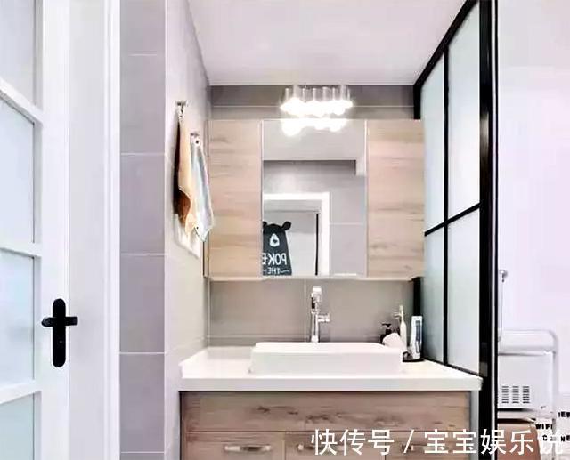 洗手池|卫生间光做干湿分离还不够,9种洗手池隔断,精致美观又实用