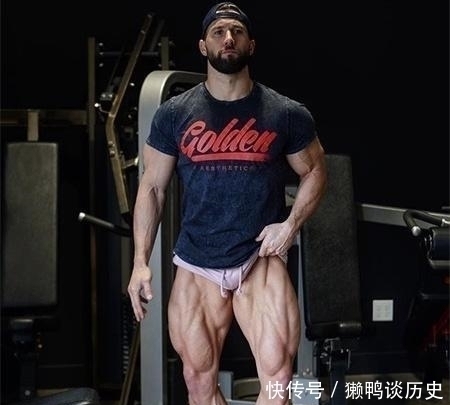 巨兽|176斤健身“巨兽”，13年坚持历练，腿部肌肉异常发达