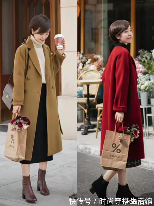 毛衣|这才是40岁女人该有的秋季穿搭,不显老、不扮嫩,保暖舒适又优雅