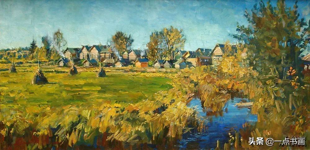 美术学院#阿巴库莫夫：被誉为俄罗斯的金笔，其画笔下都是净化的世界