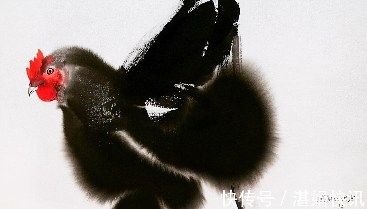 恩德雷!水墨是中国传统绘画,老外用它画动物——别说另有一番意境