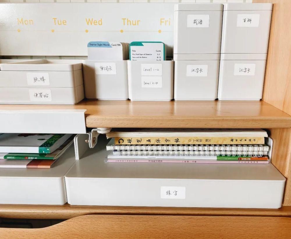 muji|被催了一万遍的书桌收纳来了！照着收没错！