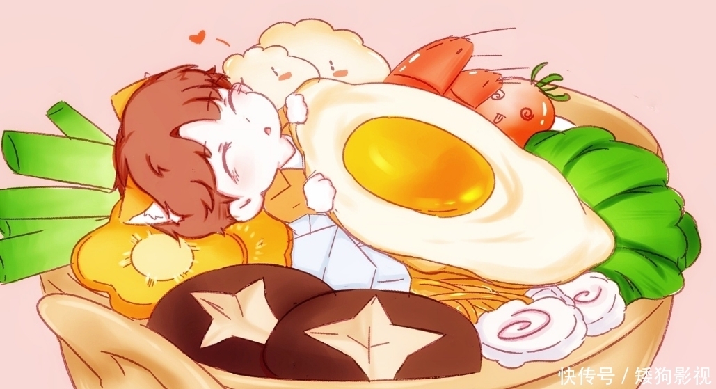 动画|朱一龙顺利出圈!小笼包制作同人动画角色,“火锅图”火了