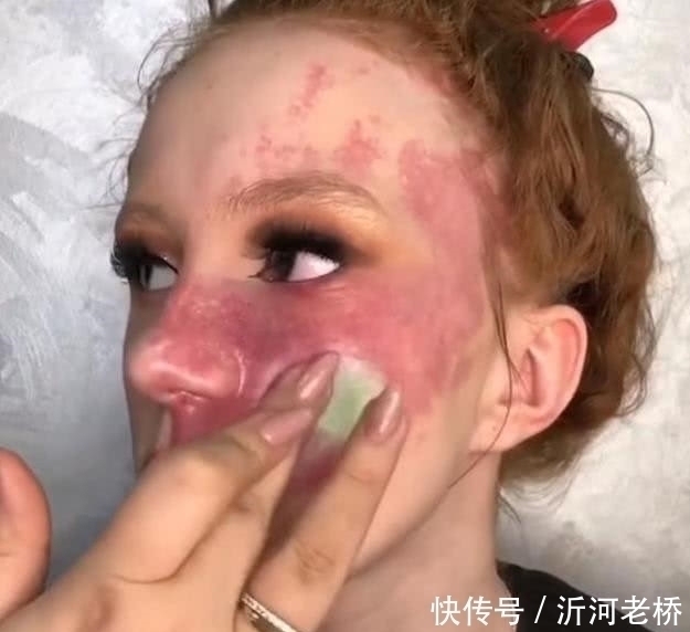 易容术|奇闻:女孩满脸胎记被嘲笑,化妆后瞬间涨粉80w,网友:易容术