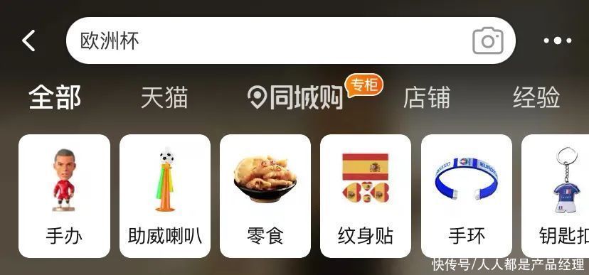 当你在电商App搜索「欧洲杯」