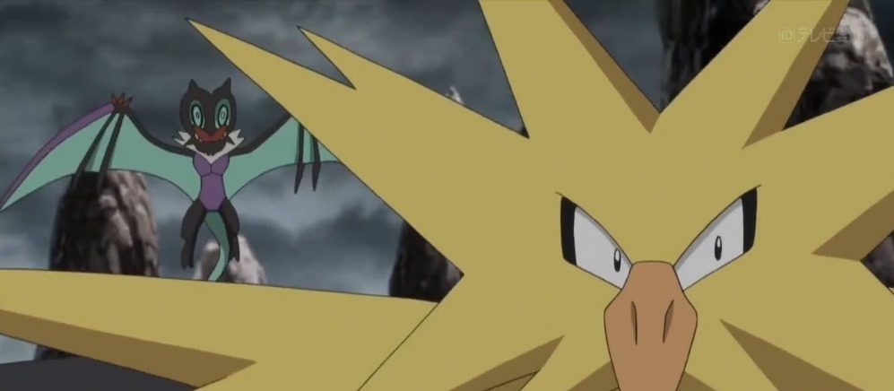 收服|宝可梦旅途闪电鸟给予小豪一个眼神,暗示后续再登场让他收服