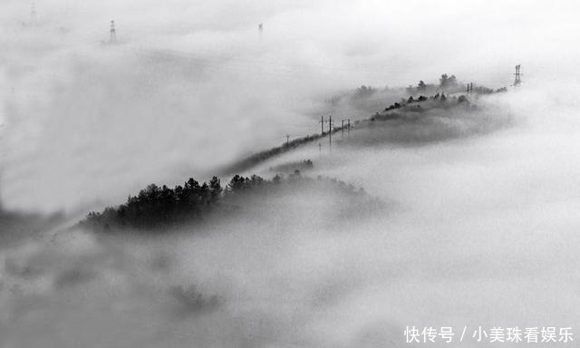 冬日金寨灵山，云飞雾涌时节！