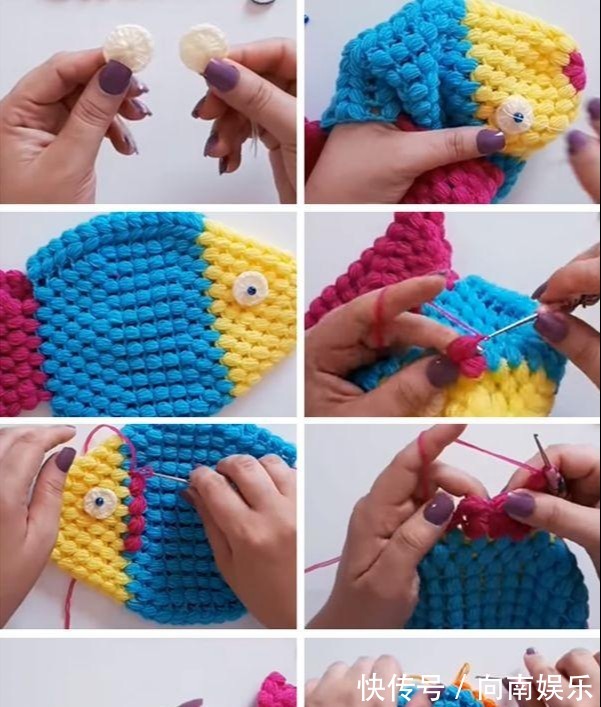 枣针|一种针法便钩了这么多家居好物,瞬间让你爱上钩针编织!附教程