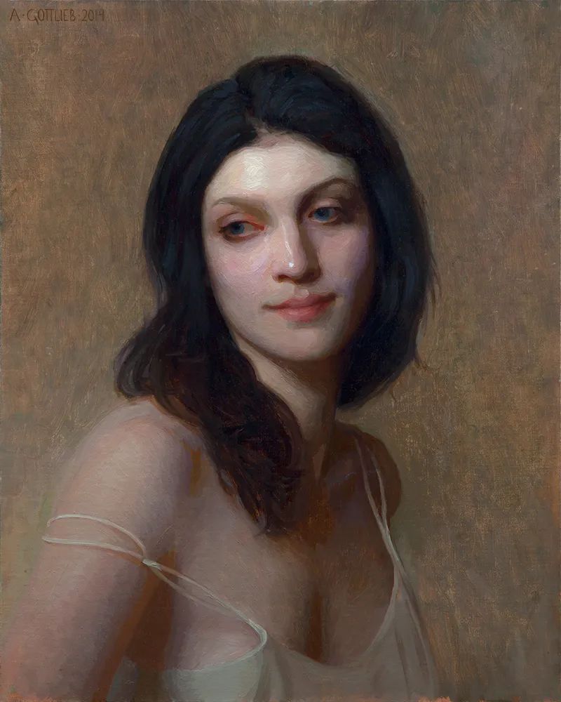 肖像|注入生命的肖像画家 阿德里安的油画作品