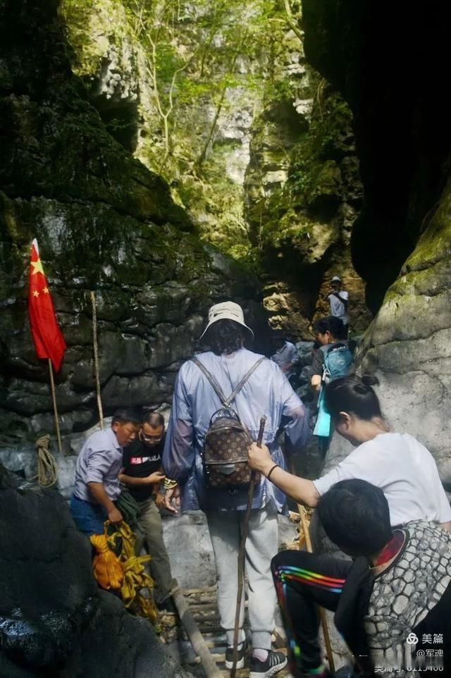 岩壁|探秘鬼斧神工的汉中“大屋基”地缝峡谷，秦巴深处的地质奇观