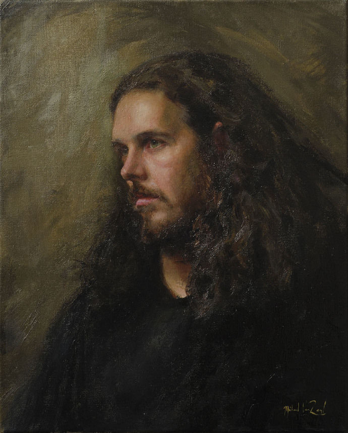 艺术家!色彩的情感表现,美国艺术家迈克尔的绘画作品