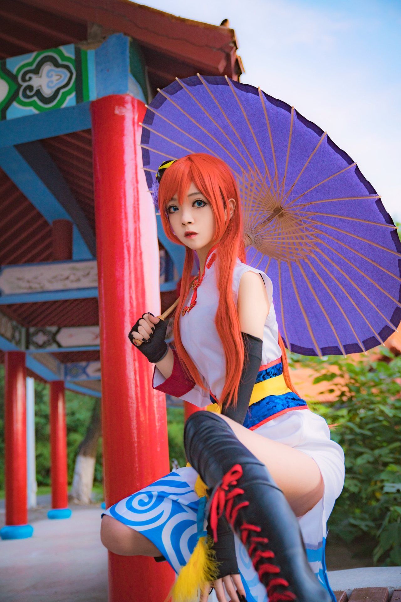 cospl《银魂》未来神乐cosplay