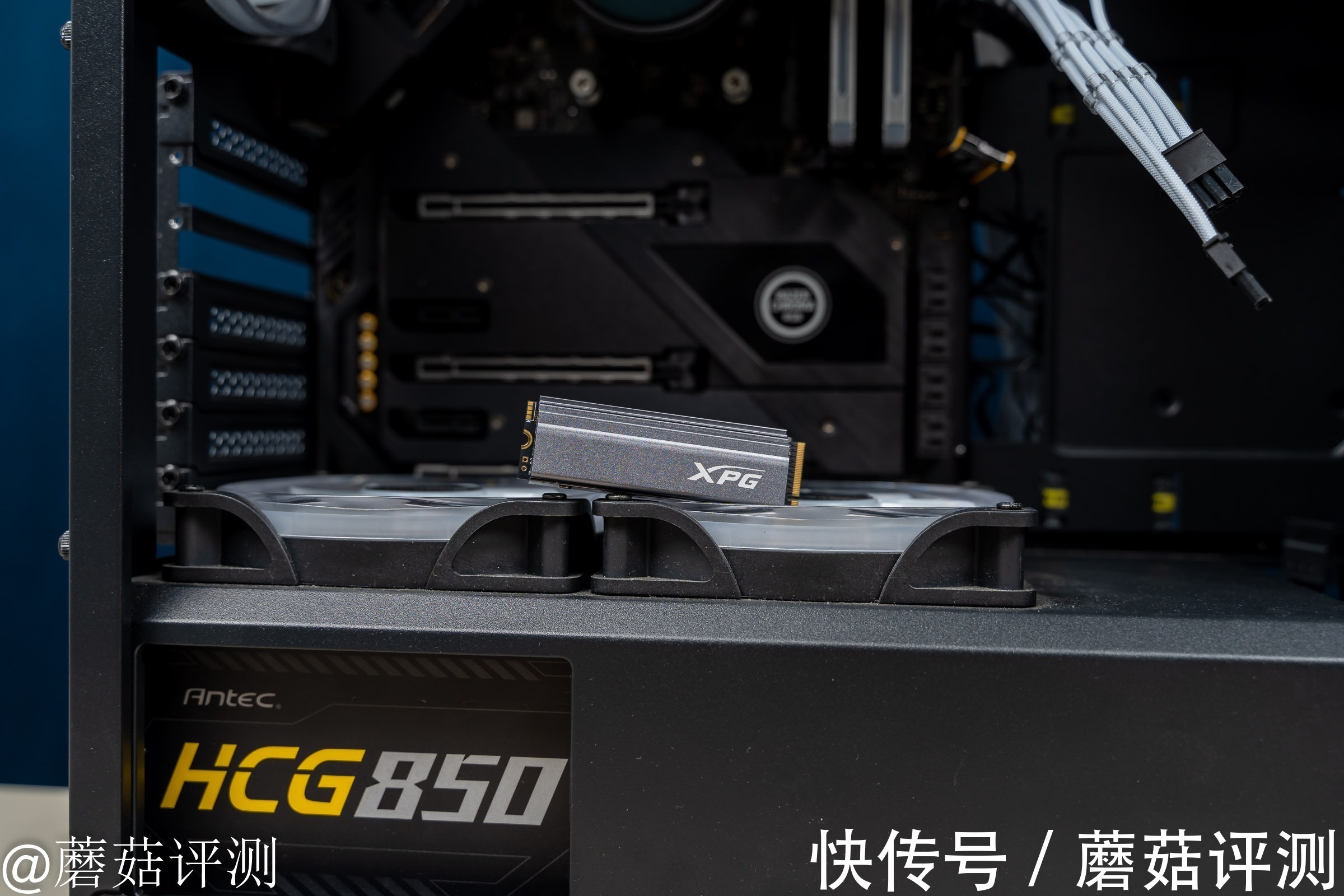 散热片|用料厚道，速度超快！威刚XPG翼龙S70固态硬盘PCIe4.0 测试