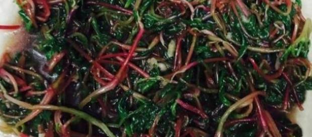 酸辣|简单家常菜香拌萝卜苗,炒黄瓜丁,泼辣牛肉,酸辣土豆丝的做法