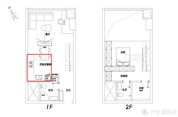 地台床|住范儿真实案例 篇二十七：47㎡小复式靠8大功能区，直接住成100㎡